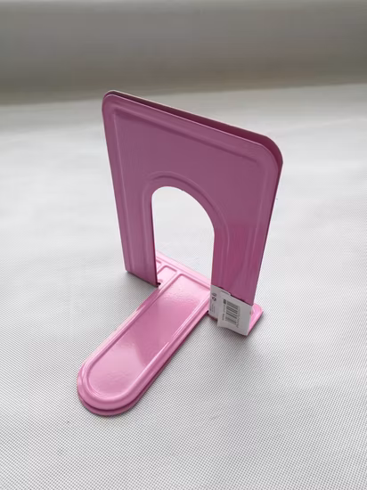 Sujetalibros de papelería de malla metálica/accesorios de escritorio de oficina